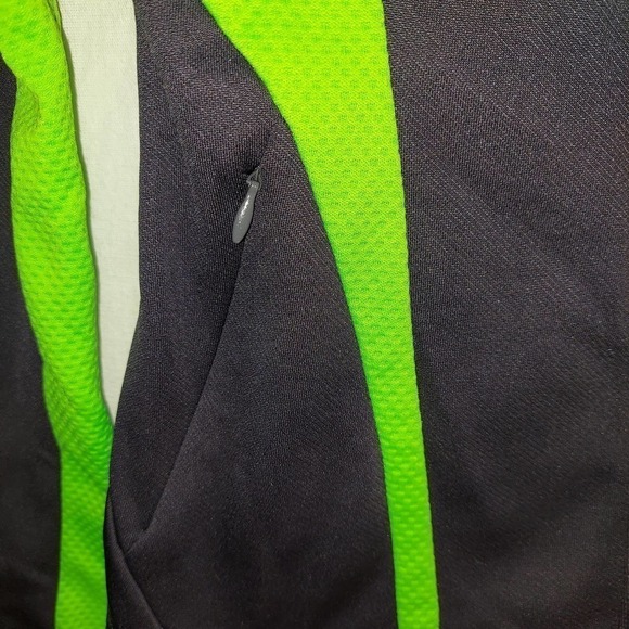 FILA Sport Jogging Jacket, Green/Black, Zipper Front, Pockets, XS - Picture 6 of 11